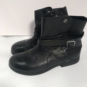 Black Birkenstock Moto Boots sz 10